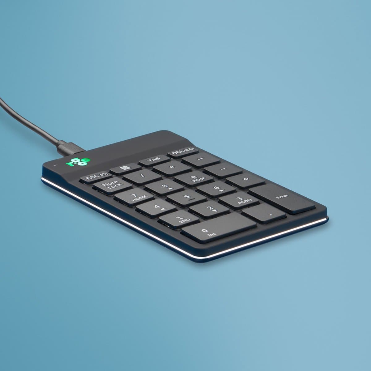 R-Go Numpad - Ergonomisch numeriek toetsenbord - Break software - USB - Zwart