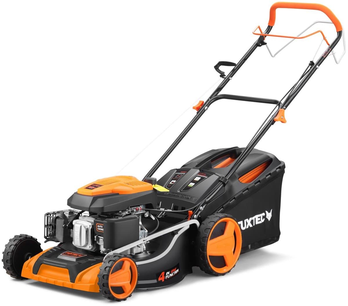 FUXTEC Grasmaaier Benzine - 51cm - Zelfrijdend / Zelftrekkend / Achterwielaandrijving - Mulchfunctie - Opvangbak 60L - FX-RM5196 thumbnail 8