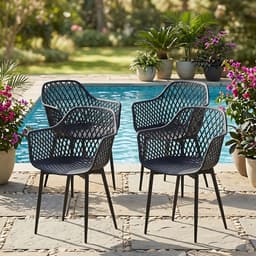 Productfoto van EGGREE Tuinstoelen voor buiten - set van 4