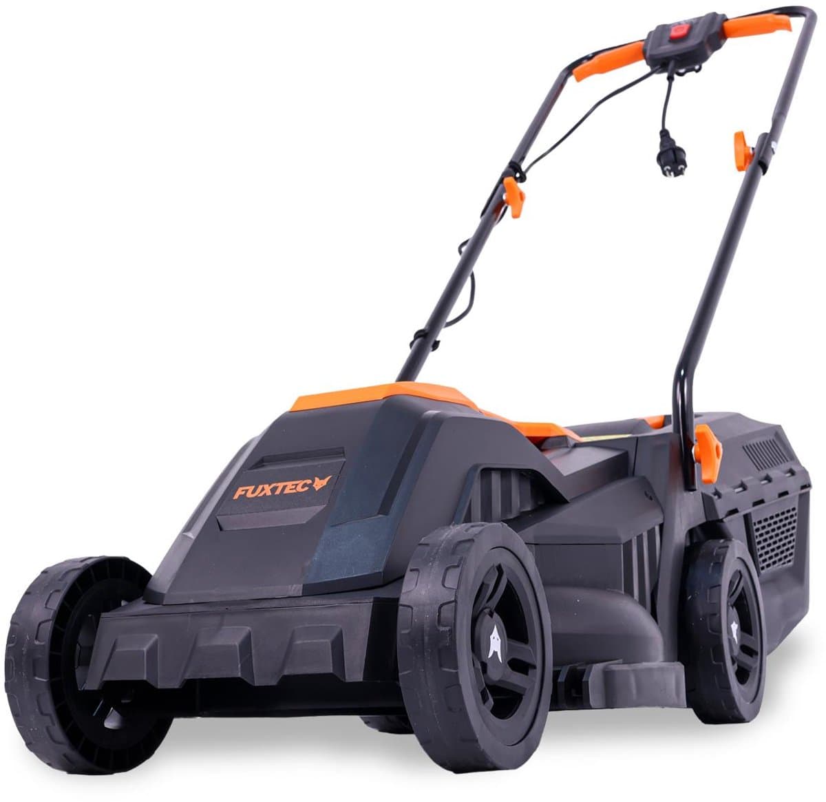 FUXTEC Grasmaaie rElektrisch FX-RME33 – 33 cm Maaibreedte – 30 L Grasopvangbak – Maaihoogte 20–60 mm – 9 kg – Met Netsnoer thumbnail 8