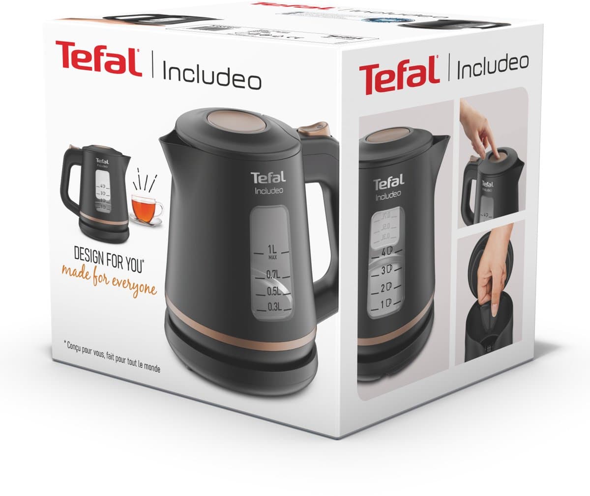 Tefal Includeo KI5338 waterkoker 1 liter thumbnail 6
