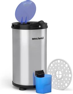Productfoto van RFWR Energiezuinige 4kg Wasdroger met 3200 RPM en Gravity Drain