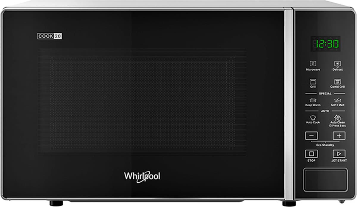 Whirlpool MWP 203 SB - Vrijstaande grill-magnetron - Cook 20 - 20 L thumbnail 7