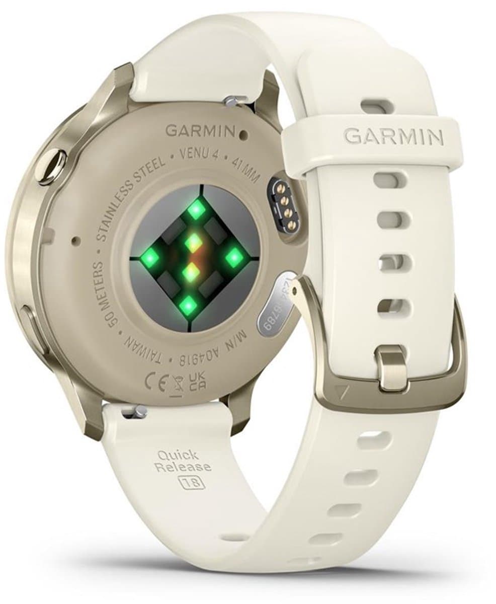 Garmin Venu 4 - Multisport smartwach - 41 mm - AMOLED - Goudkleurig/Creme thumbnail 6