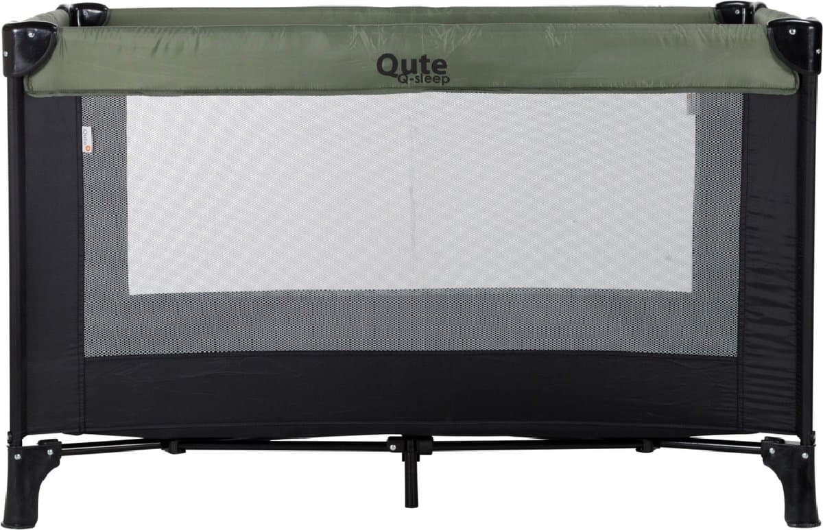 Qute Q-Sleep Campingbedje Olijfgroen / Zwart thumbnail 5