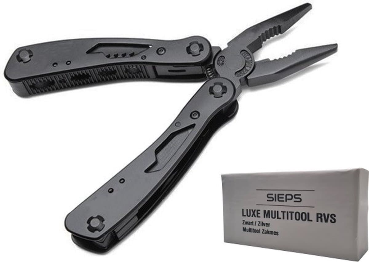 SIEPS 20-in-1 Multitool: compact RVS-zakmes met bitset thumbnail 4