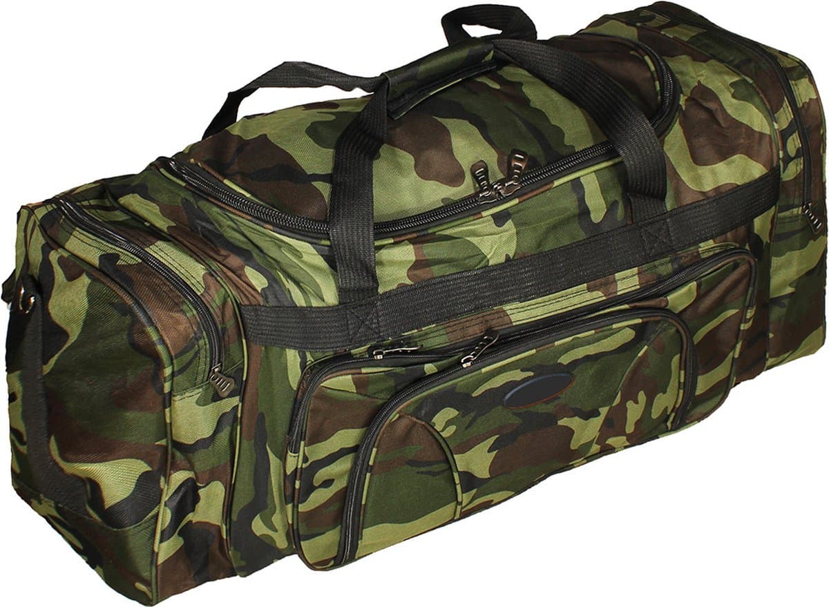 Grote Sport Tas XXL Duffel Bag 80LTR Camouflage - Origineel Design