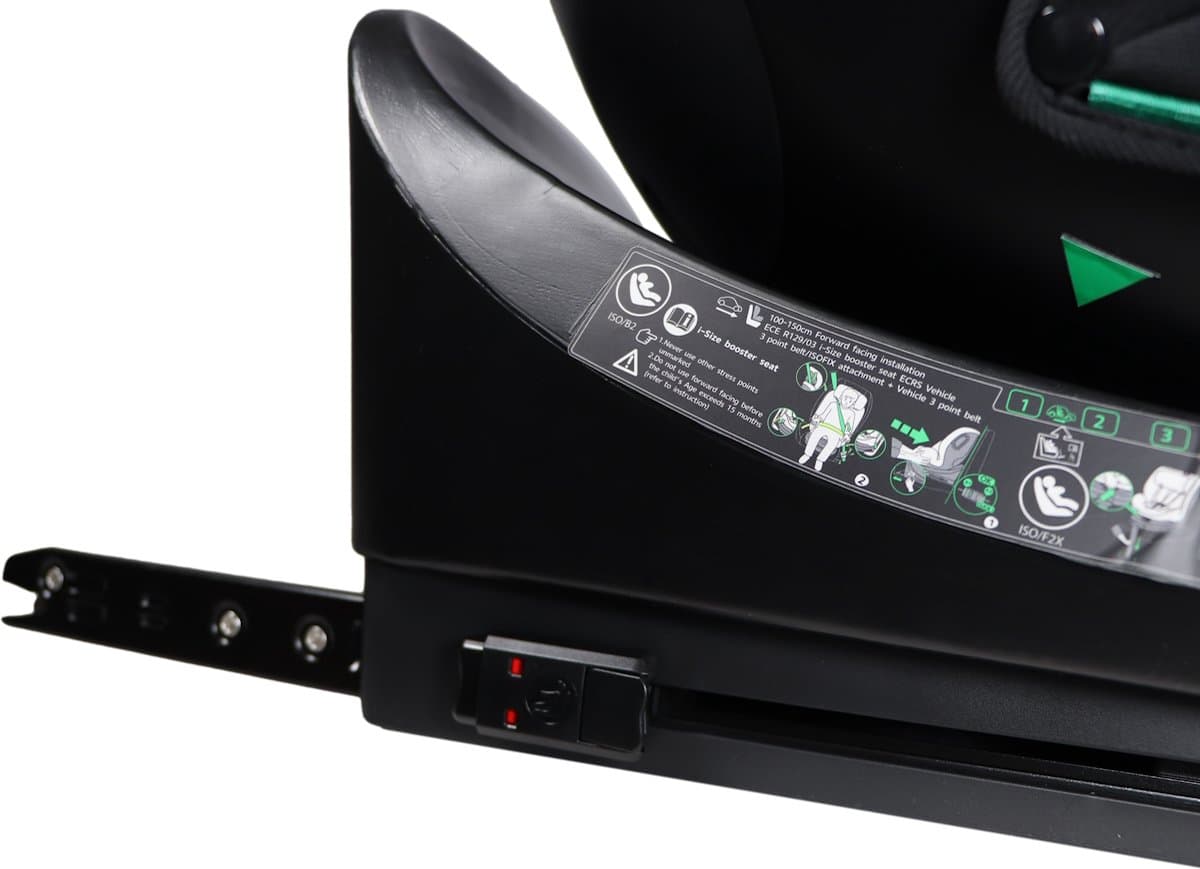 Ding Kai Autostoel - Grijs - 360° Draaibare Isofix Autostoel - i-Size - Vanaf 40 tot 150cm - 0 tot 12 jaar thumbnail 7