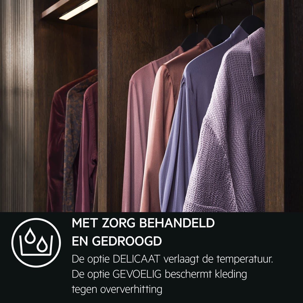 AEG TR969M6C EcoLine 9000 serie AbsoluteCare® Plus - Wasdroger - Warmtepomp Droger - 9 kg thumbnail 5