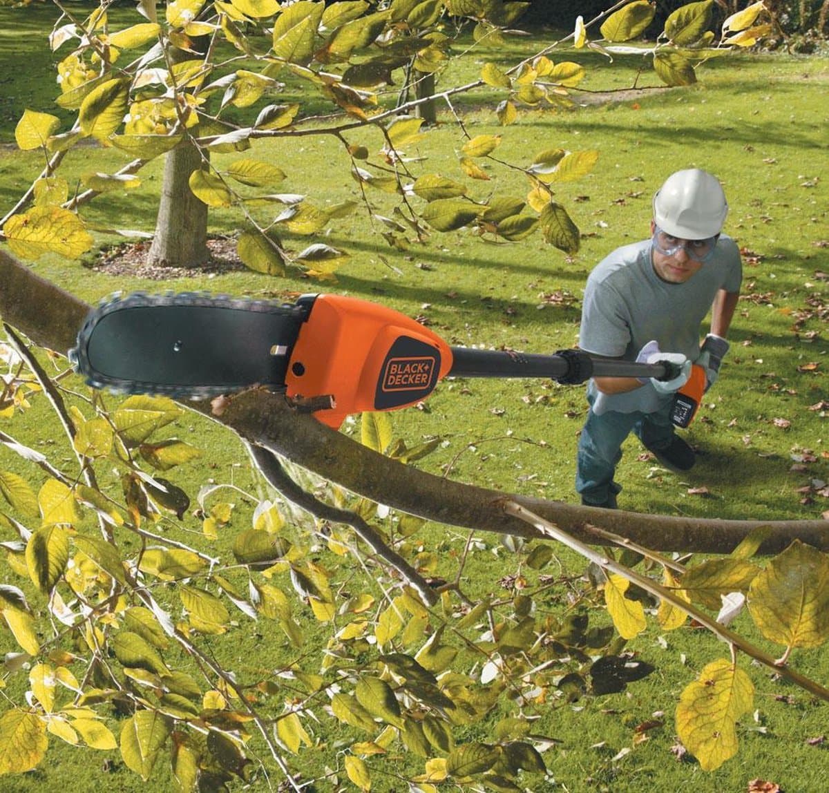 BLACK+DECKER Lichtgewicht Lithium takkenzaag 18V. 2.0Ah. 20cm zwaardlengte. autonomie: 100x3.5cm - GPC1820L20-QW thumbnail 5