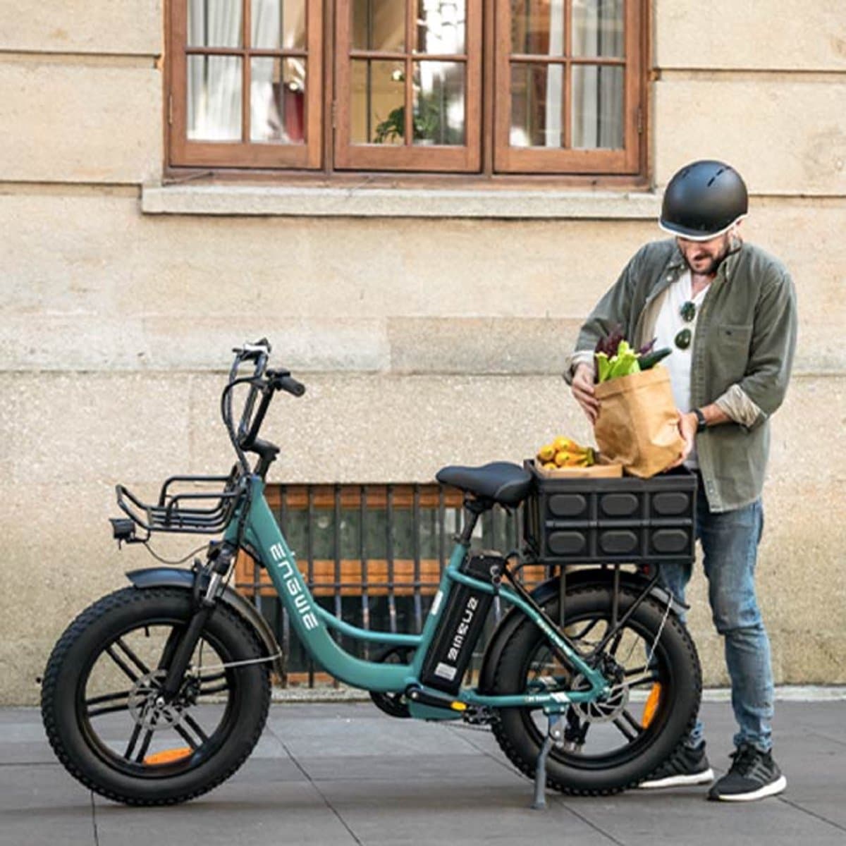 ENGWE L20 Boost E-Bike -20 inch - 126km actieradius - 250W motor - 624Wh lithium‑ion Accu - SHIMANO 7‑speed- groen thumbnail 5