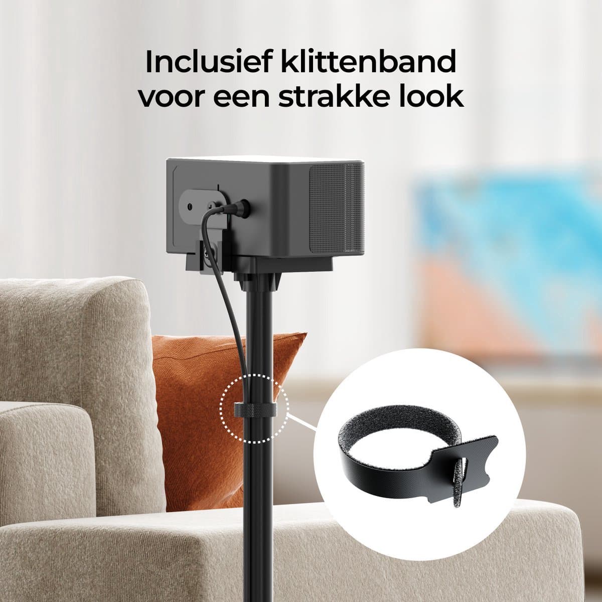 ULTIMEA Poseidon D80 Boom 7.1 Soundbar met Dolby Atmos inclusief 2 Steady 310 Speakerstandaarden - Draadloze Subwoofer & 4 Surround Speakers thumbnail 4