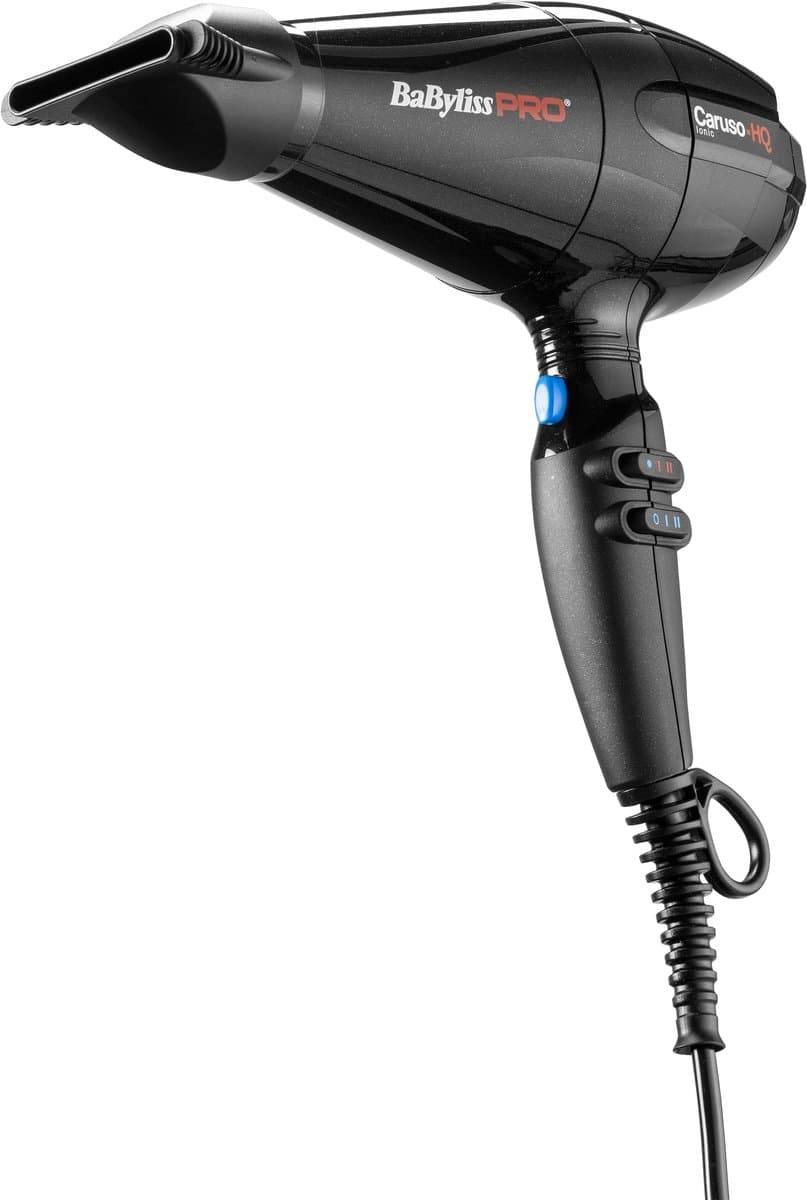 BaBylissPRO Caruso-HQ Föhn BAB6970IE - 2400W AC motor - Ionische functie - 172 km/h - 2 blaasmonden - Professionele haardroger thumbnail 8