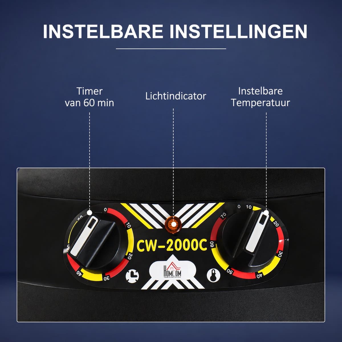 Solvix Föhn met Kap – Haardroger – Professionele Helmdroger – 1180W – Verstelbare Hoogte 115-165 cm – Timer 60 min – Tot 70°C – Met Wielen – Zwart thumbnail 5