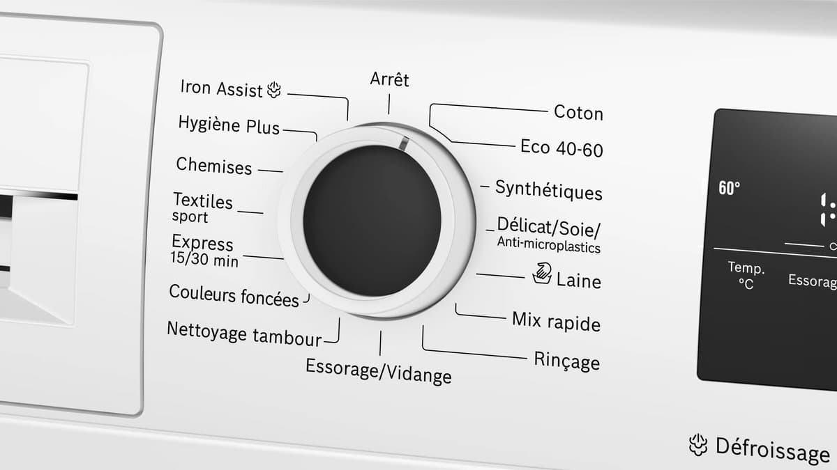 BOSCH WAN2823PFR Wasmachine 9 kg A Franse display thumbnail 6