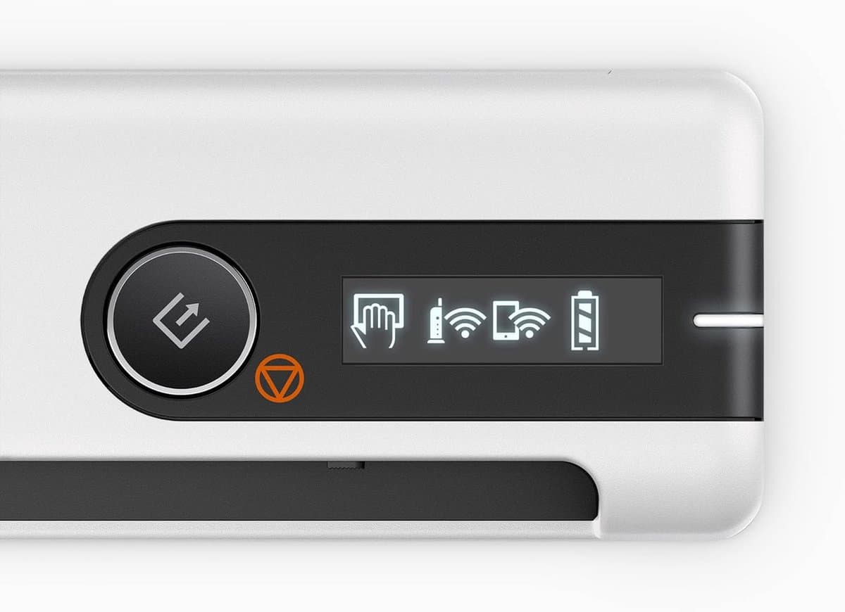 Mobiele Documentenscanner - Draagbare Scanner - Scannen Onderweg - Ingebouwde Batterij Wifi - Compact A4 - Wit thumbnail 3