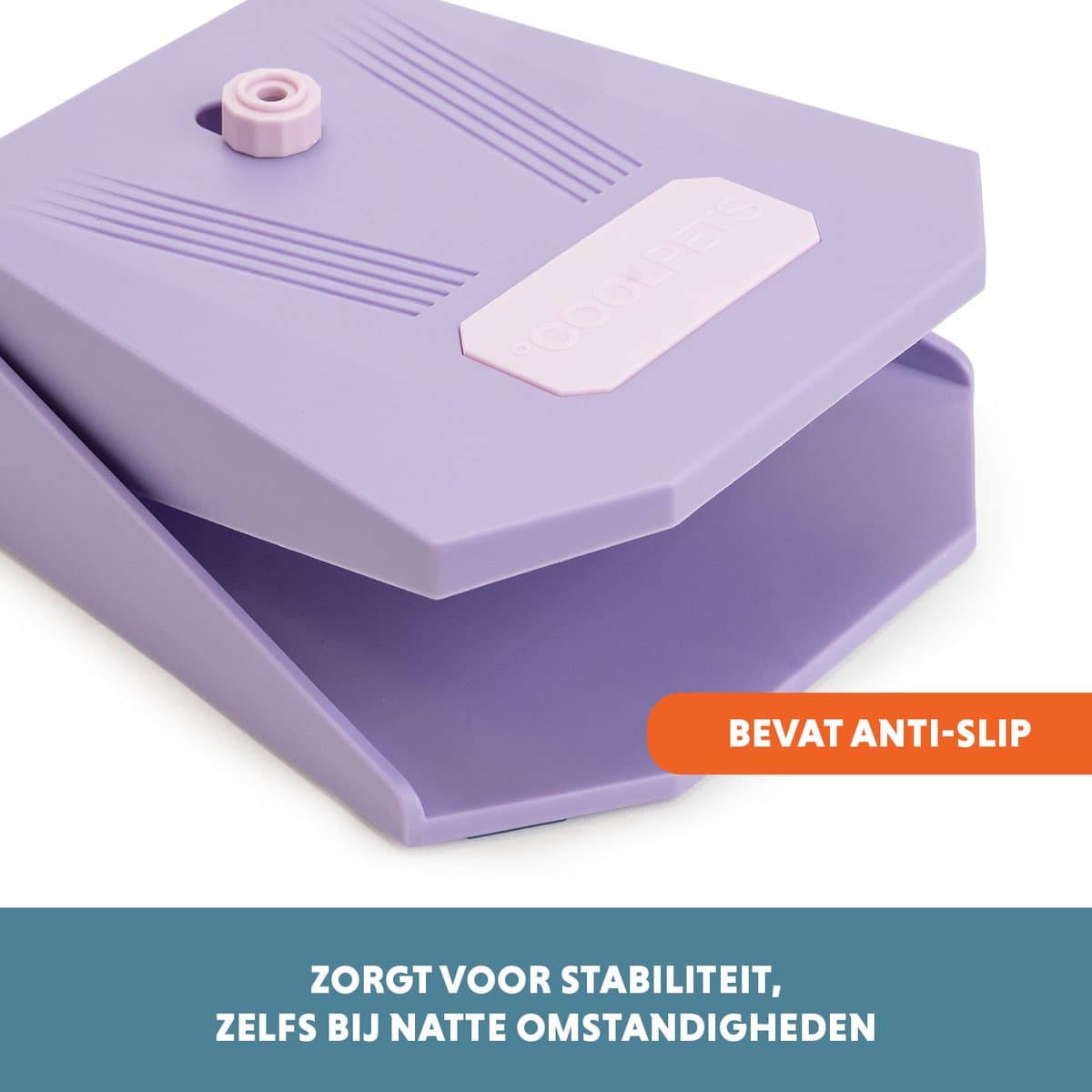 CoolPets Waterfontein Hond Tuinslang - Drinkfontein hond – Waterspeelgoed Hond - Verkoeling voor Honden - Splash Water Fountain - Lila thumbnail 8