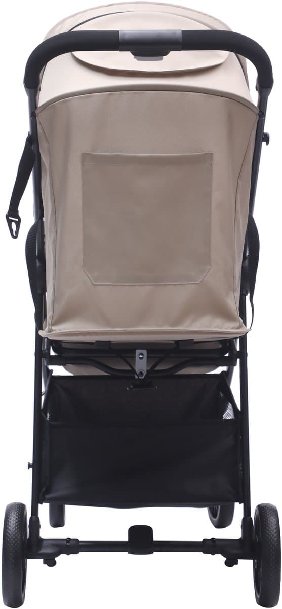Bebies First Buggy MIO - Lichtgewicht Opvouwbare buggy- Verstelbare Rugleuning - Zwenkwielen, Zonnekap & Boodschappenmand - Geschikt vanaf Geboorte tot 22 kg - Beige thumbnail 8