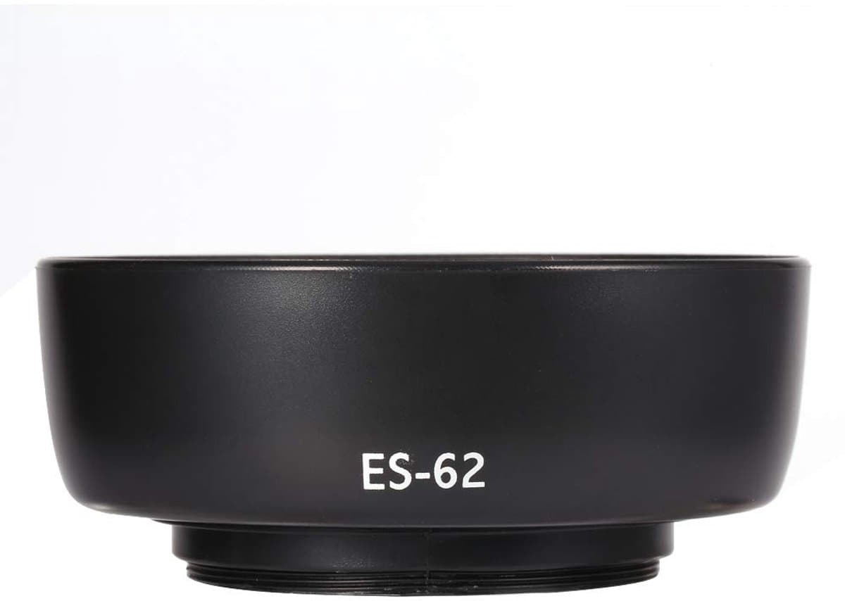 Dailygoody - Lens Hood - Voor Canon EF 50mm f/1.8 II - ES62 Bayonet Twist Lock - Bescherming tegen licht - Verbeterde beeldkwaliteit - Professioneel e.. thumbnail 3