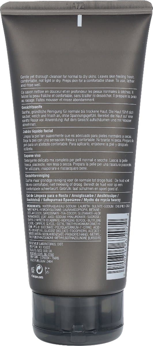 Clinique For Men Face Wash Normale tot Droge Huid Gezichtsreiniger - 200 ml thumbnail 7