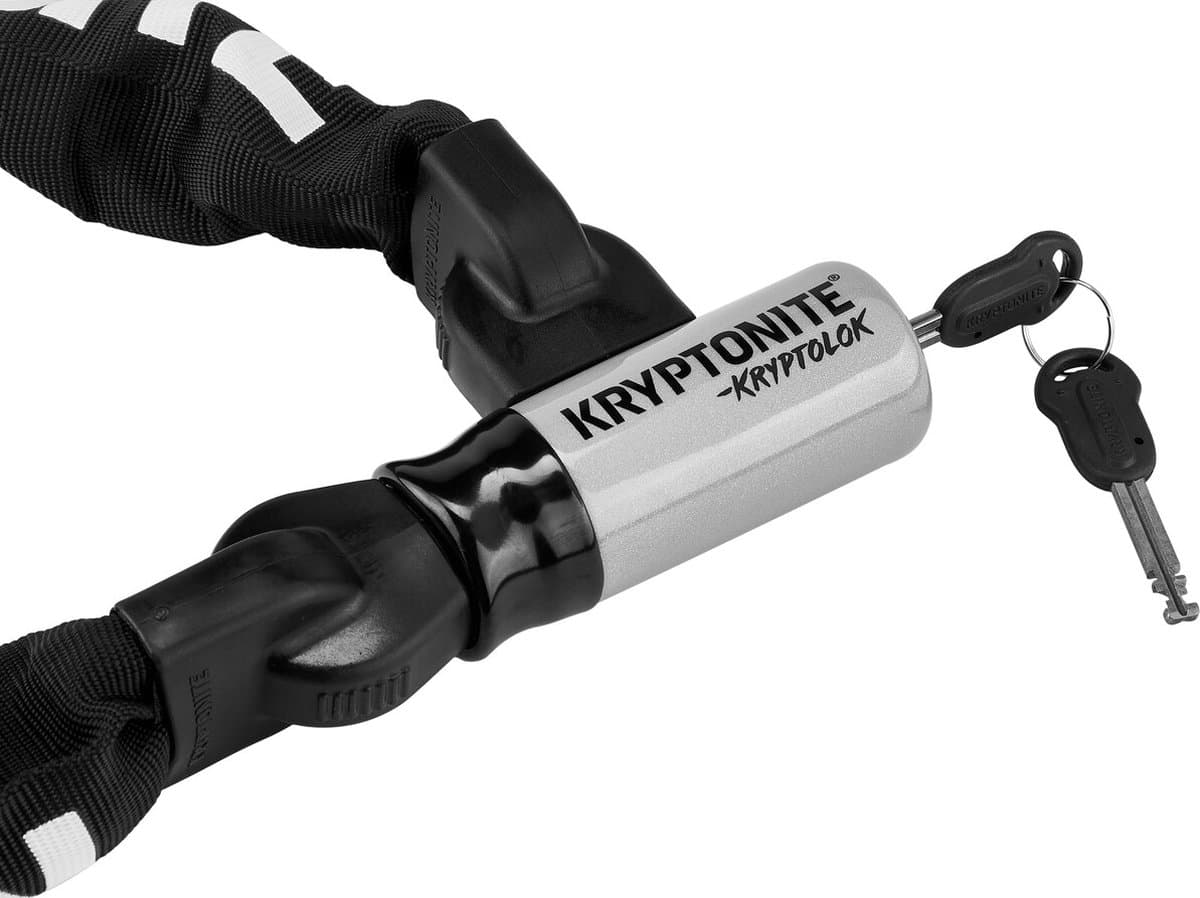 Kryptonite Kryptolok 912 – ART-2 Kettingslot voor Fiets of Scooter - Geïntegreerd Slot – 120 cm lang thumbnail 2