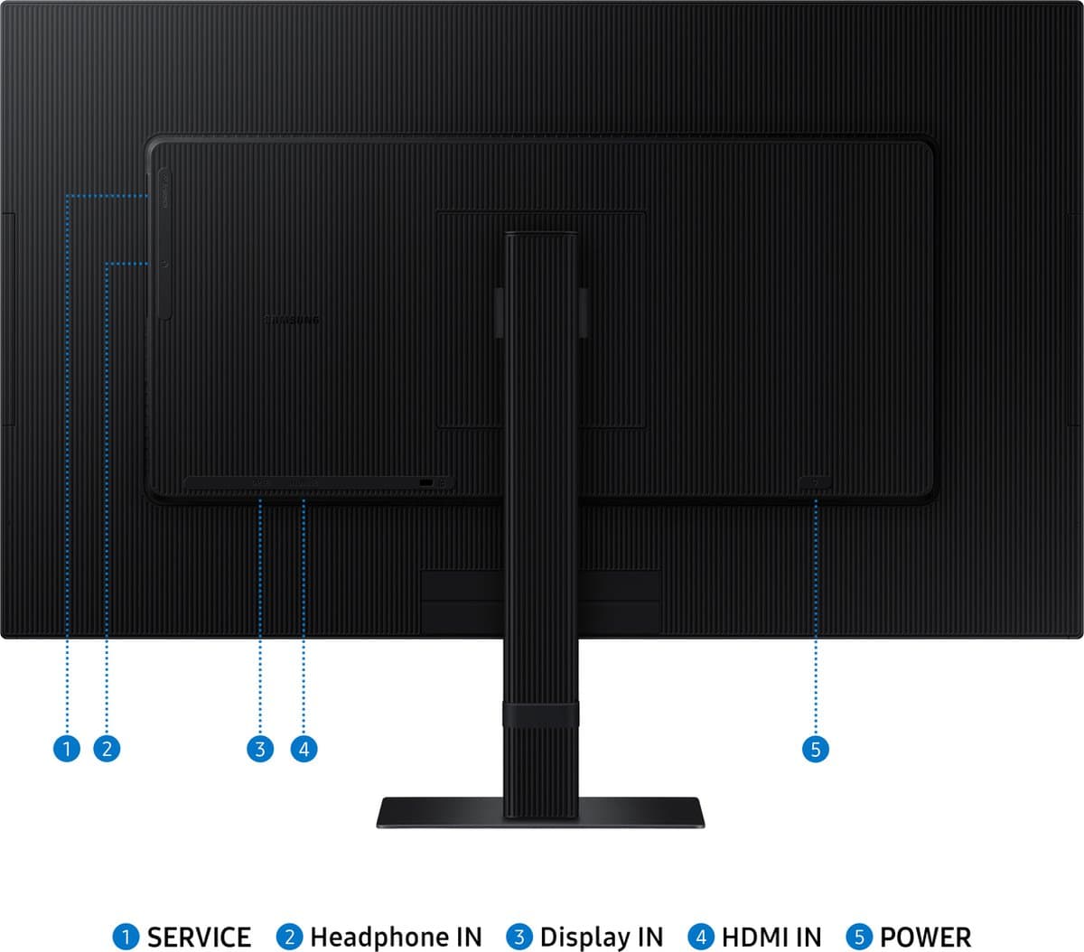 Samsung S27D706EAU 27-inch 4K IPS-monitor thumbnail 3