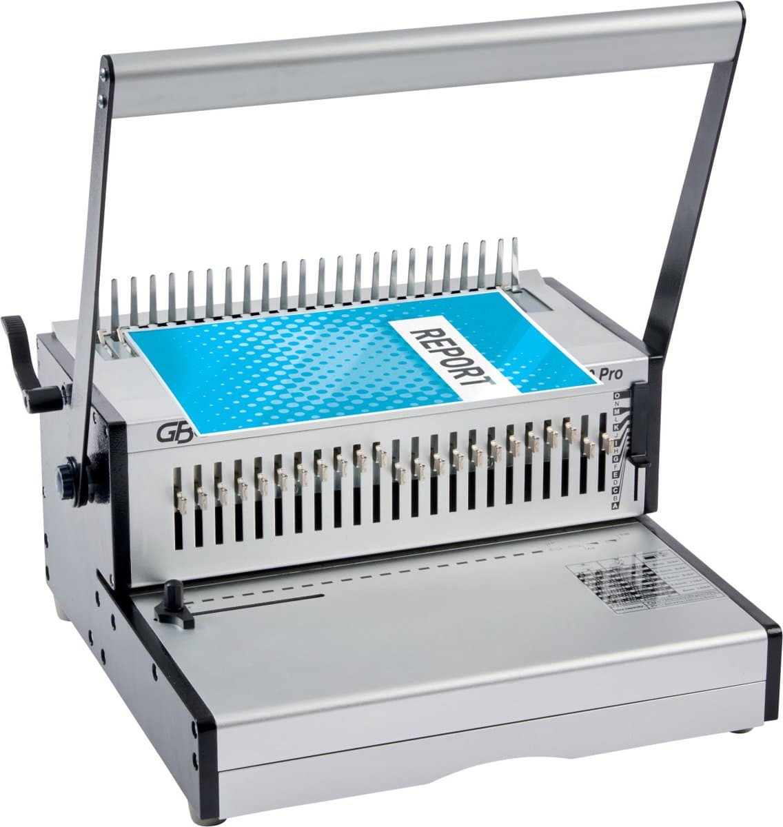 GBC CB30 Pro Handmatige Pons- en Bindmachine voor zwaar gebruik - Capaciteit 500 A4 vellen thumbnail 5