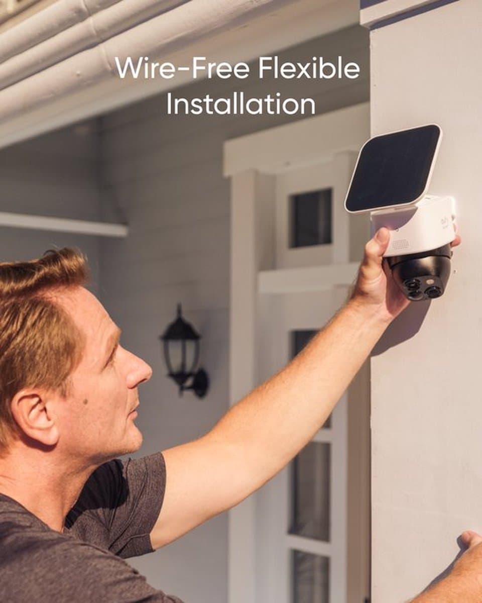 eufy Security S340 SoloCam + HomeBase 3 + E340 deurbel bundel thumbnail 7
