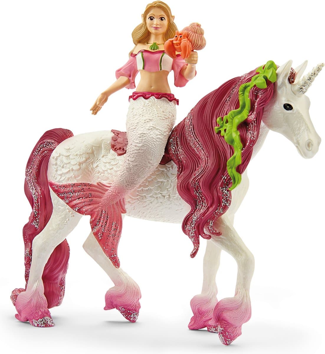 Schleich Bayala Zeemeermin Feya op onderwater-eenhoorn thumbnail 7