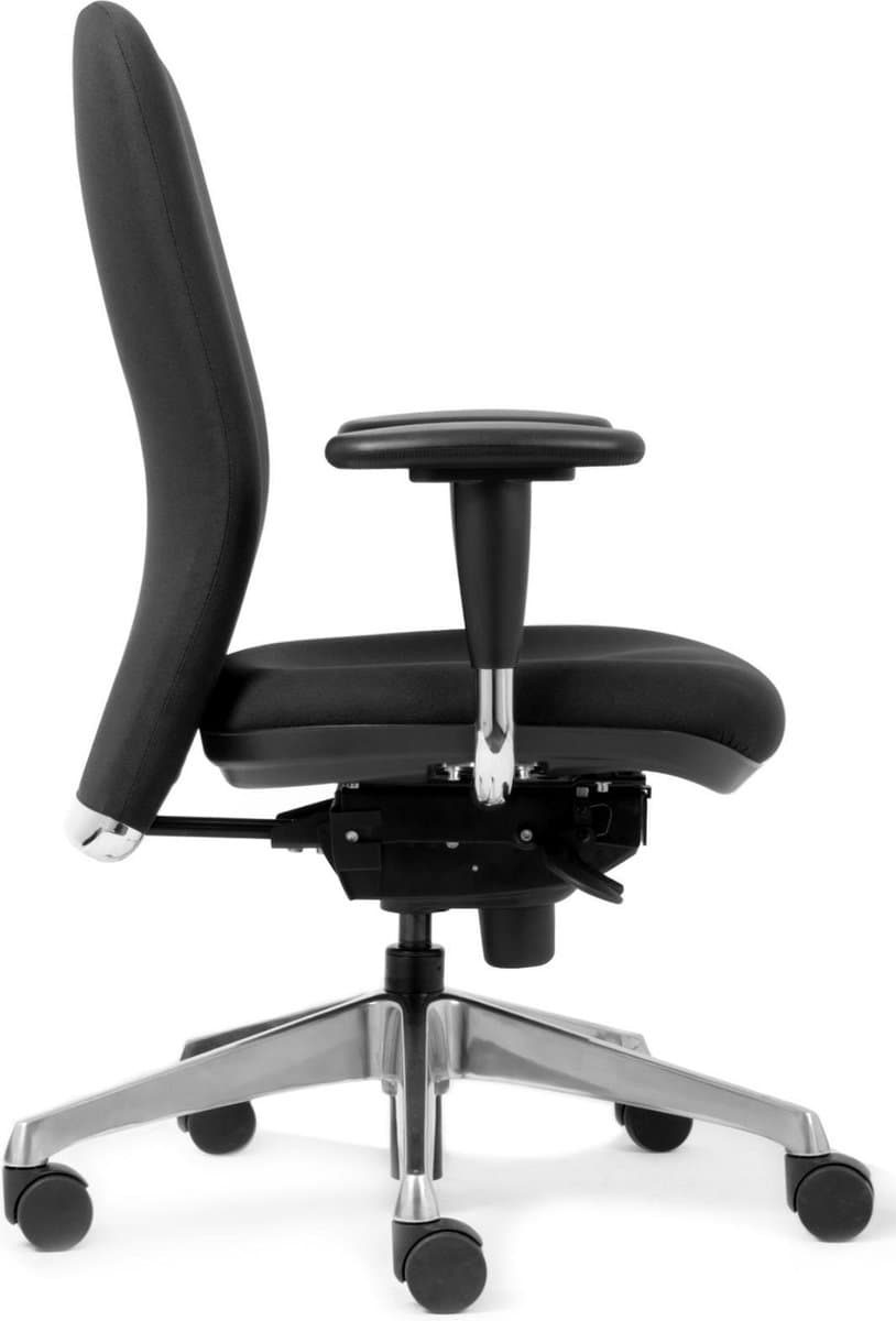 GAME HERO® Imperial Ergonomische Bureaustoel voor Volwassenen - Volledig Verstelbaar - Zwart - Gemonteerd geleverd thumbnail 2