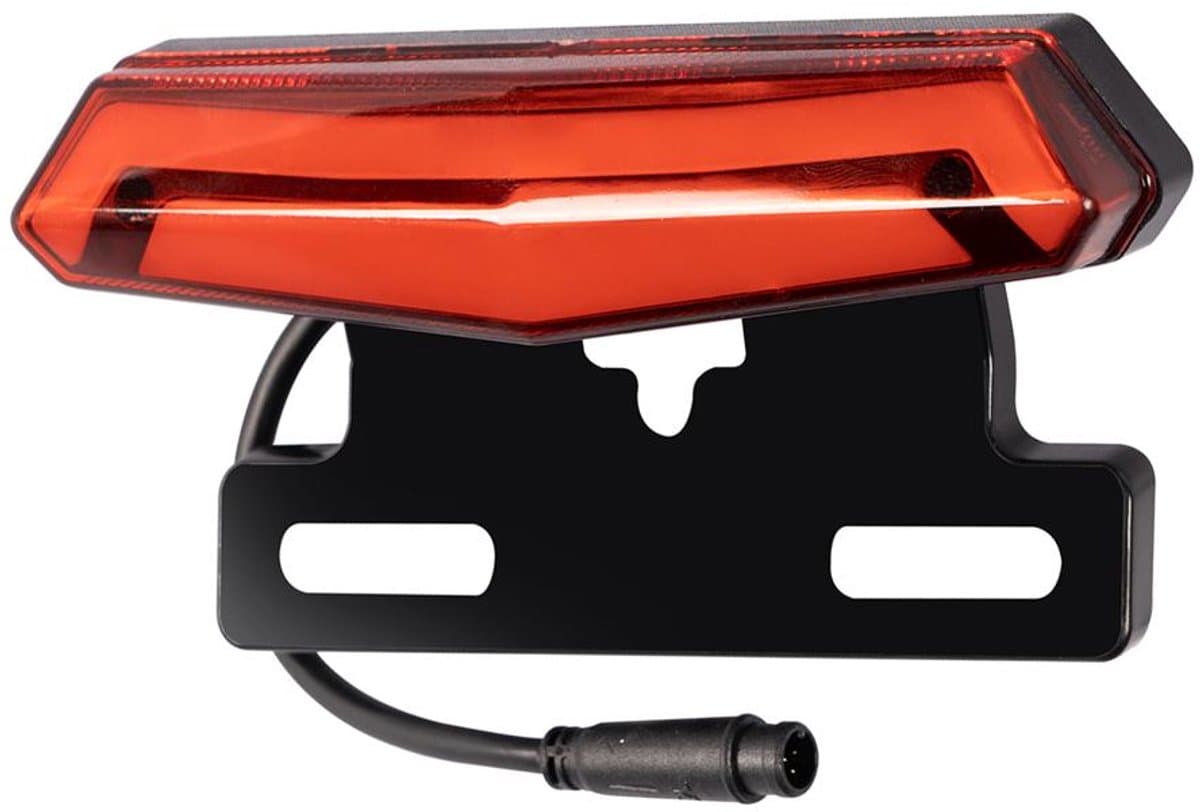 LED Achterlicht voor Fatbike V20 – Remlichtfunctie – Heldere Achterlamp met Montagebeugel thumbnail 3