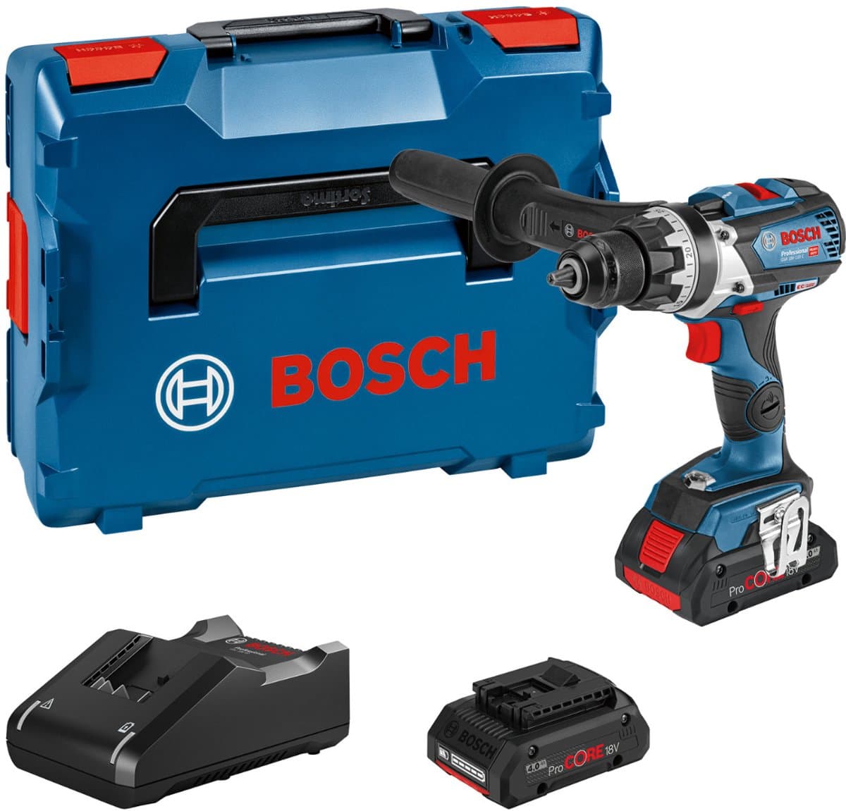Bosch Professional GSR 18V-110 C Accu schroefboormachine 18V 4.0Ah in L-Boxx - 06019G010A thumbnail 2
