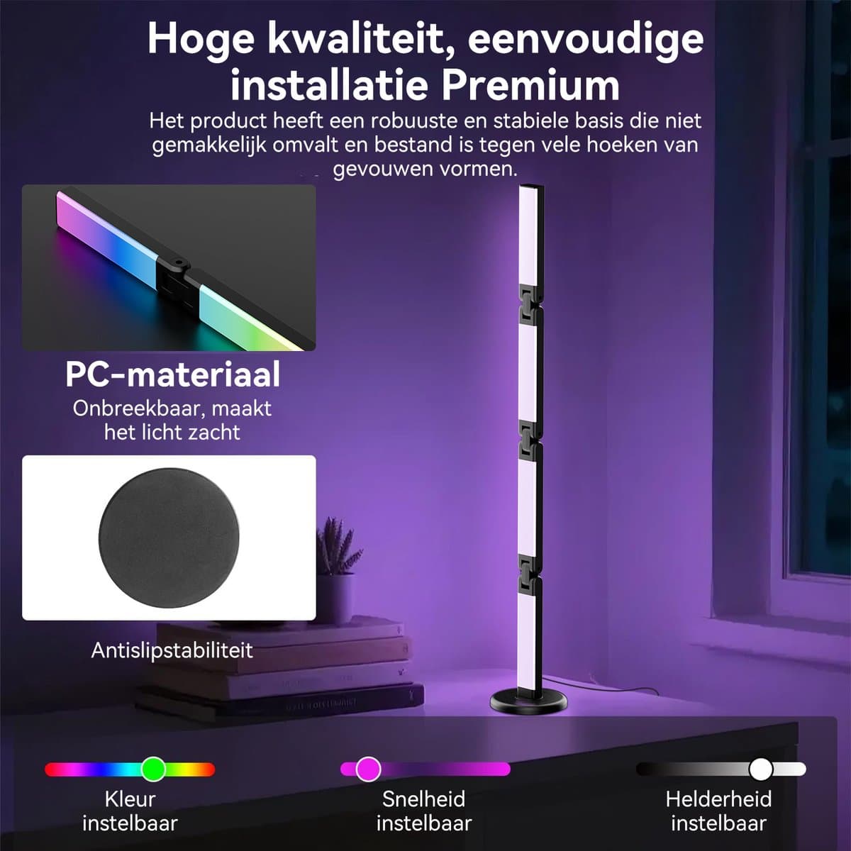 Rayofi Light Bar RGB: 360° RGB-verlichting met muzieksynchro