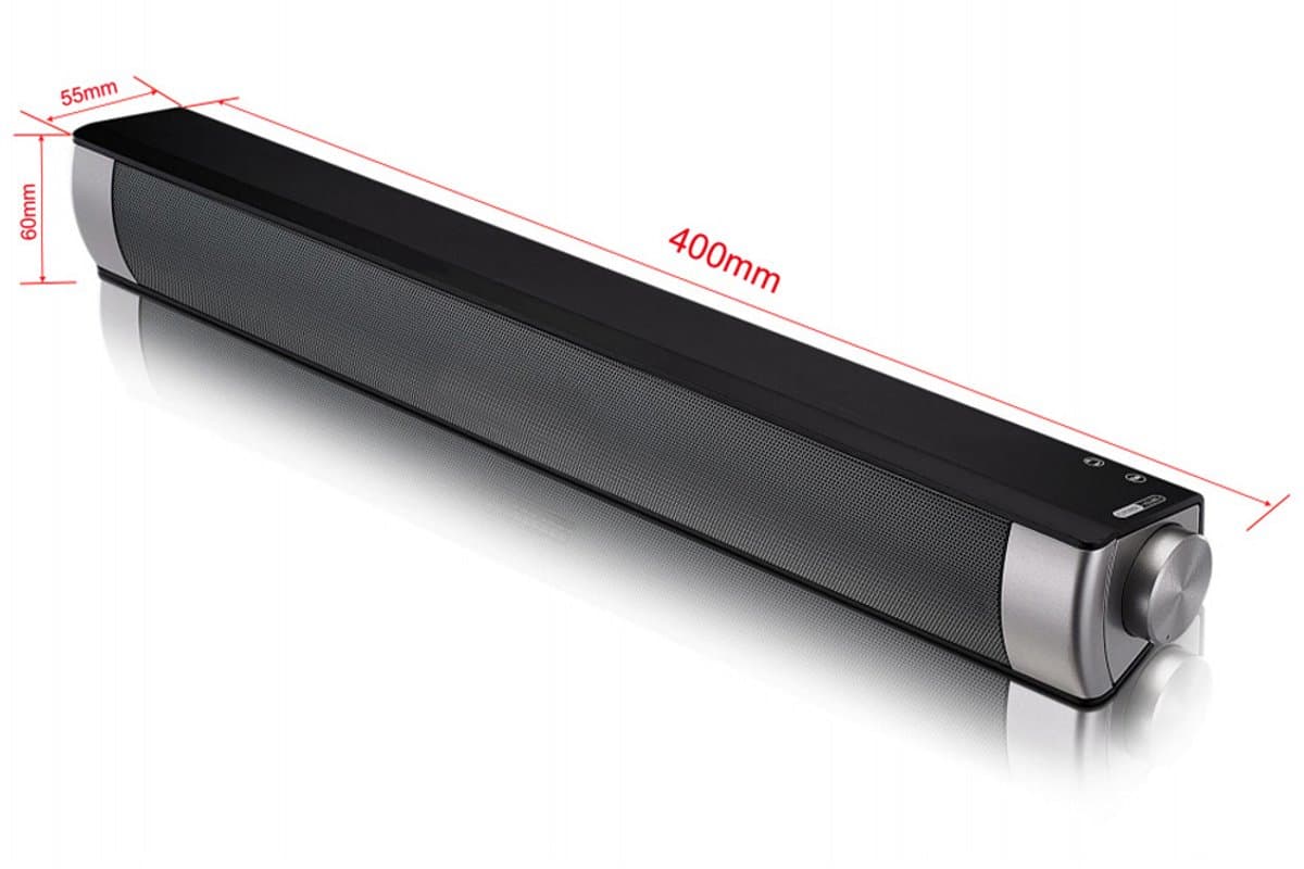 Soundbar - Soundbar met Draadloze Subwoofer - Box - TV Speaker - Soundbars - Bluetooth - Ingebouwde subwoofer - Home Cinema Geluid- Zwart thumbnail 7