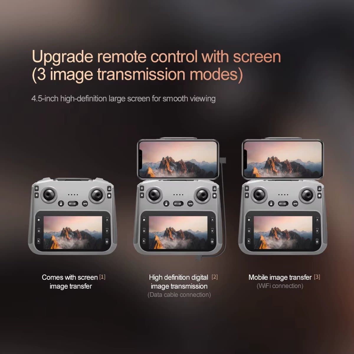 V168 Drone - Pro Max - 8K - 5G - Gps - Professionele - Hd Luchtfotografie - Dual-Camera - 2x 25 minuten vliegtijd - 1 KM bereik - 5GHz Wifi FPV -1 click return- GPS - 8K camera's - 2 batterijen - Zonder Vliegbewijs - Controller Met Groot Scherm thumbnail 3