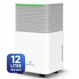 Productfoto van Aironex LO12 luchtontvochtiger 12 liter per dag met wasdroogfunctie