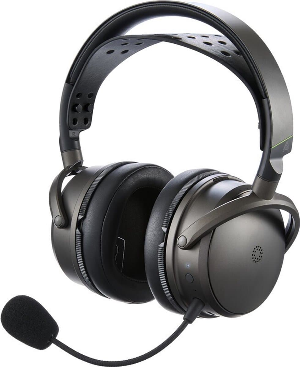 Audeze Maxwell 2 Xbox - Headset - Draadloos - Stereo - USB-C - PC, Xbox Series X/S - Afneembare microfoon - Zwart thumbnail 3