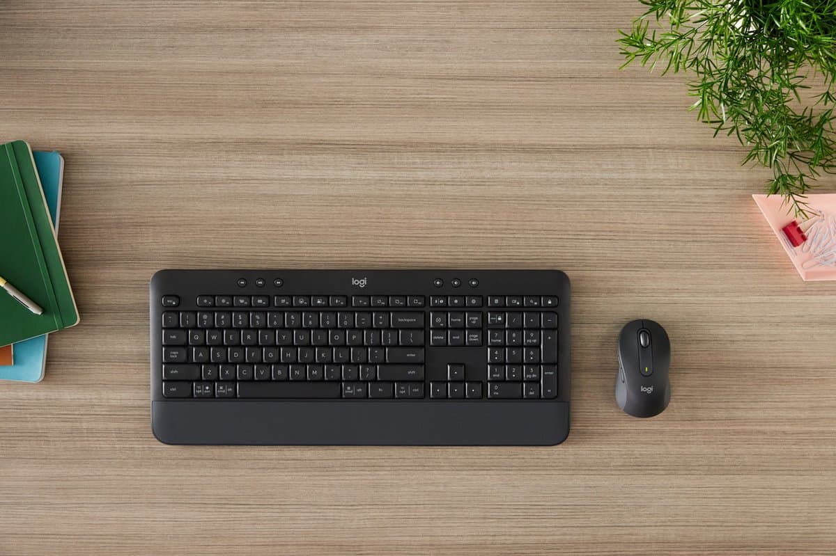Logitech Signature MK650 Combo For Business toetsenbord Inclusief muis RF-draadloos + Bluetooth QWERTY US International Grafiet thumbnail 8