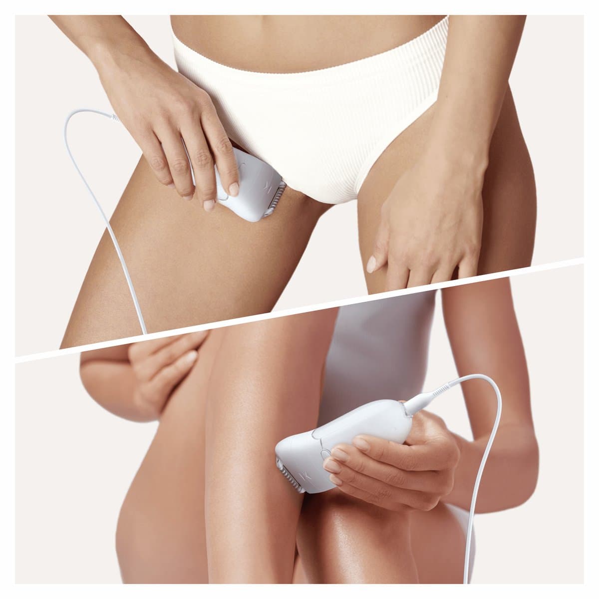 Braun Silk-épil SE 5-505 Power - Elektrische epilator voor vrouwen - 28 pincetten - Met snelheidsinstelling - comfortabel epileren - Wit/Paars thumbnail 2