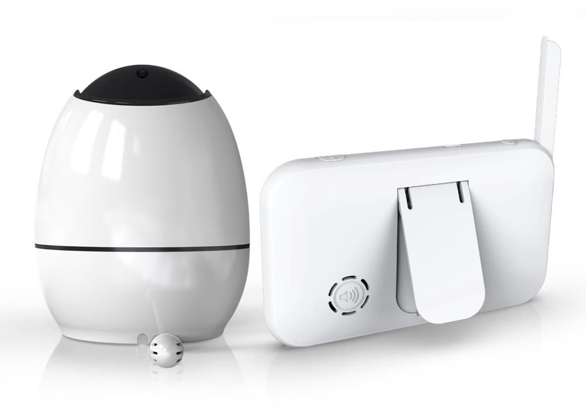 BABIVA Premium babyfoon met 4,3-inch scherm thumbnail 5