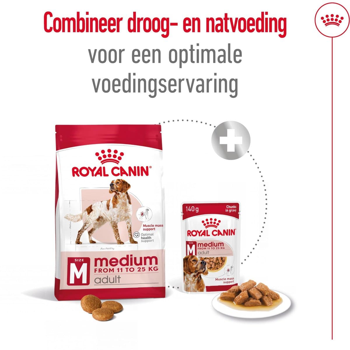 Royal Canin Medium Adult - Voeding voor volwassen middelgrote honden thumbnail 6