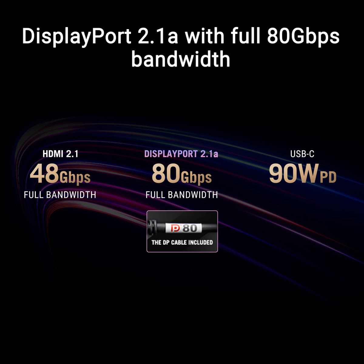 ASUS ROG Swift OLED - 32" 4K QD-OLED Gaming Monitor 240Hz thumbnail 4