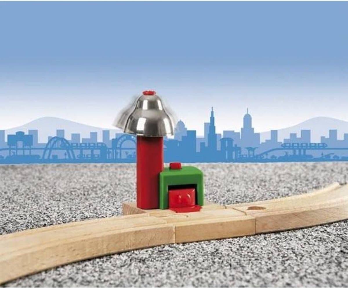 BRIO World Magnetisch belsignaal baan - werkt zonder batterijen thumbnail 4