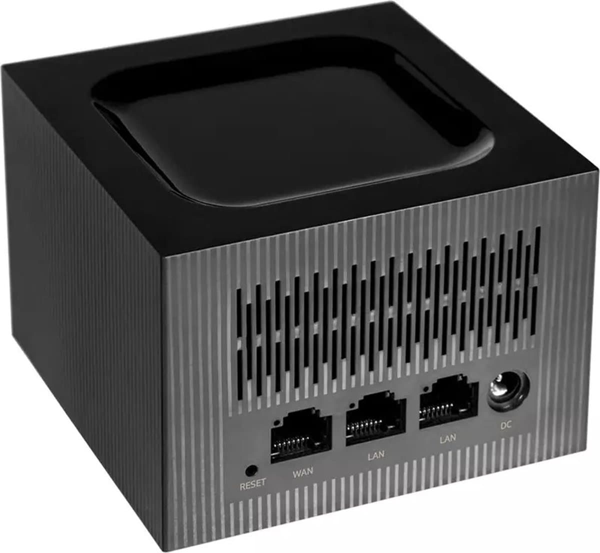 TechU Mesh Wifi Router – 1000 Mbps – Zwart thumbnail 2