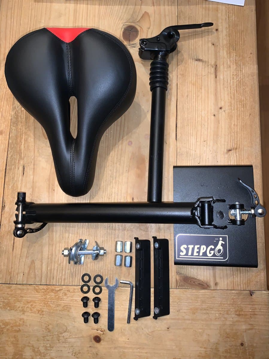 Stepgo zadel + reistas voor Segway Ninebot G30 Max thumbnail 4