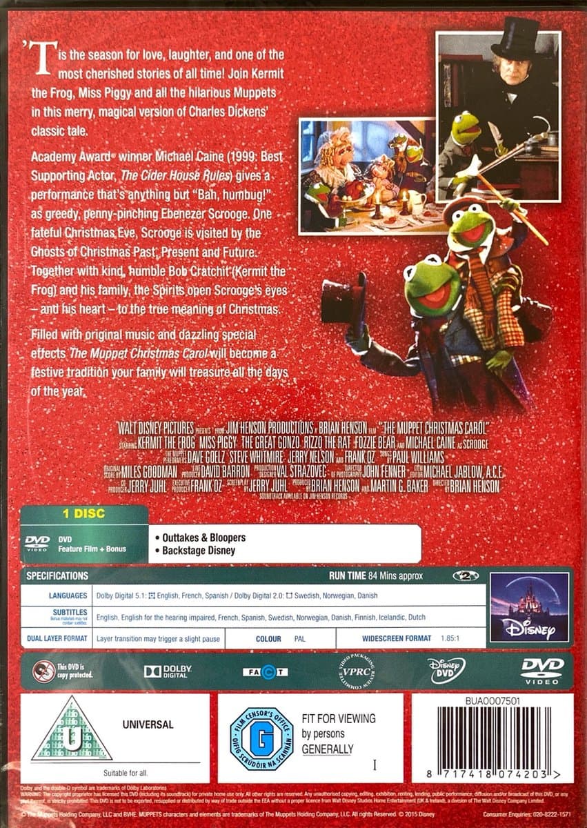 The Muppet Christmas Carol (Import) thumbnail 2