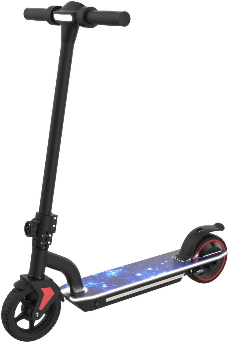 Elektrische Step Kinderen - Inklapbaar - 6 tot 12 jaa - 130W - Max 16 km/u - 6-10 km Bereik - LED Verlichting - Zwart thumbnail 4