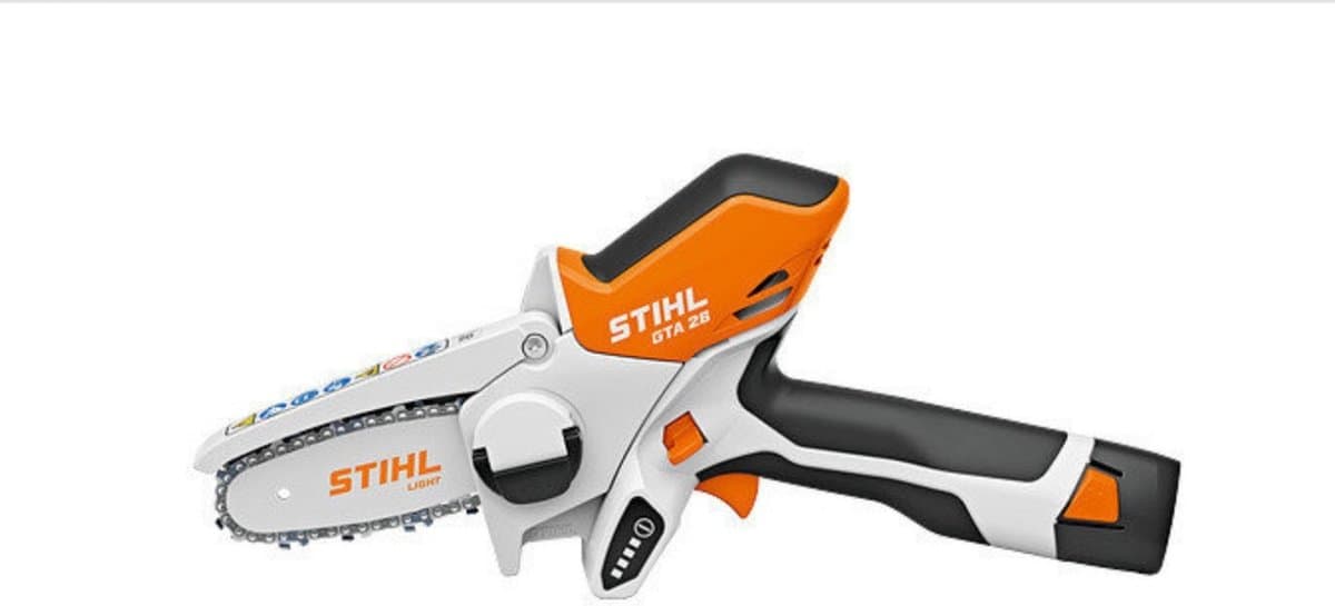Stihl accu mini kettingzaag SET - Snoeischaar - Snoeizaag - hand kettingzaag - Professioneel- Hovenier- Tuinman thumbnail 2