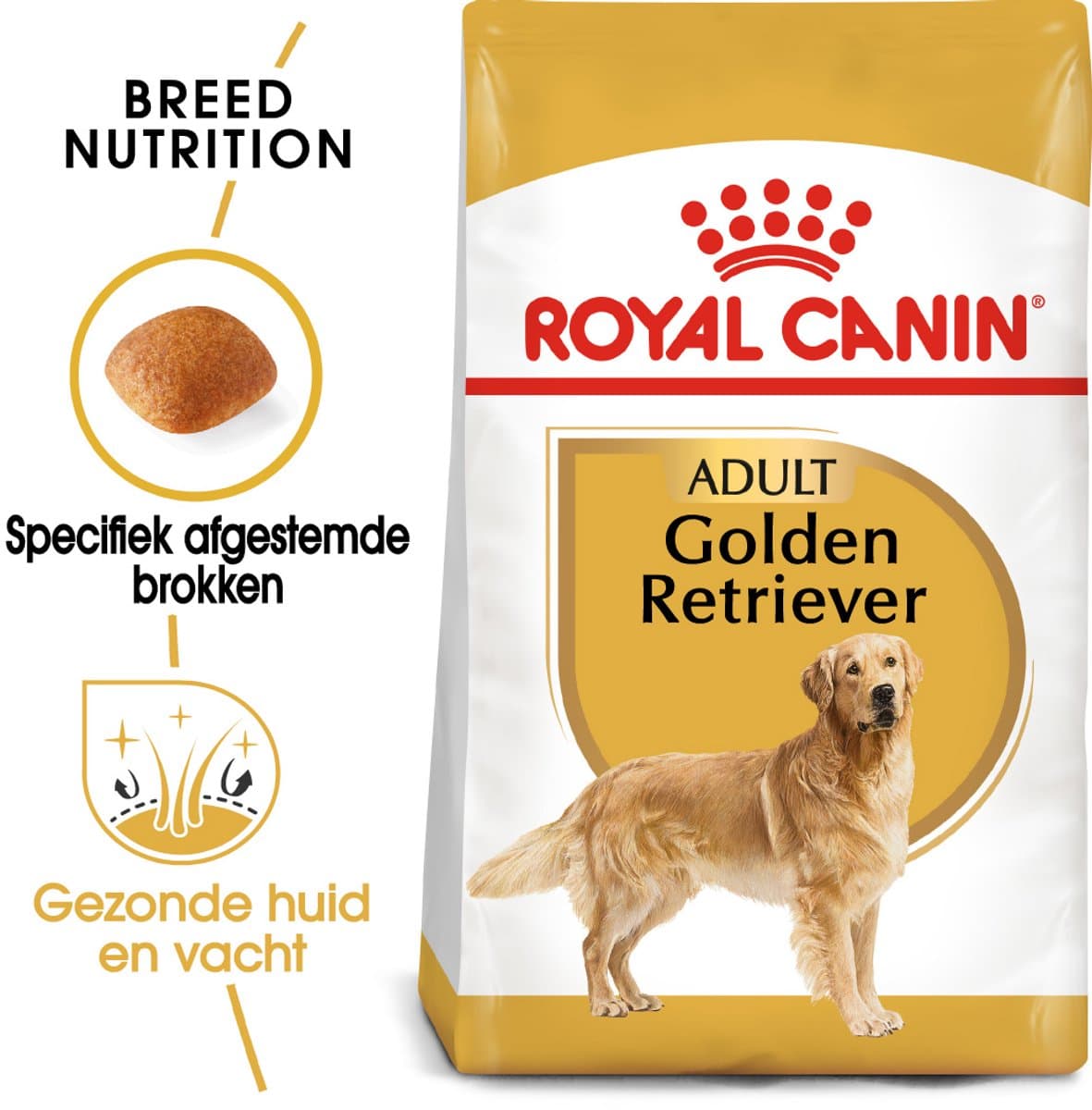 Royal Canin Golden Retriever Adult - 3 kg - Hondenvoer thumbnail 2
