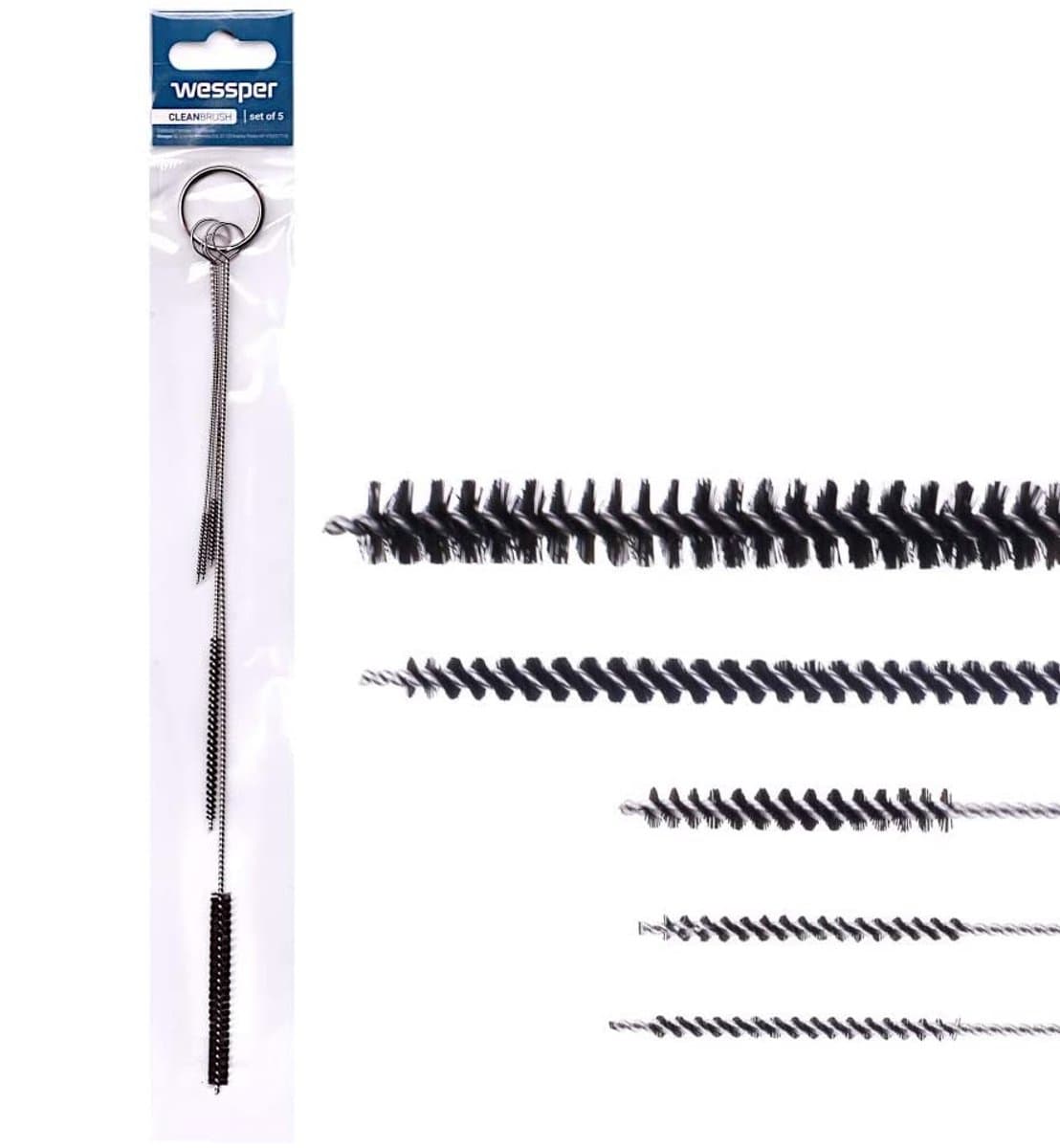 Melkslangborstels voor onderhoud Koffiemachine espressomachines Philips jura Saeco - 5 borstels thumbnail 2